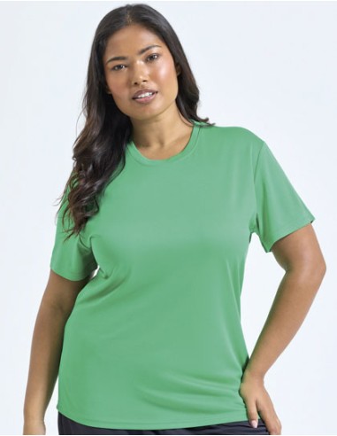TRI-TR504-Women’s TriDri® Ion-Charge recycled textured tee